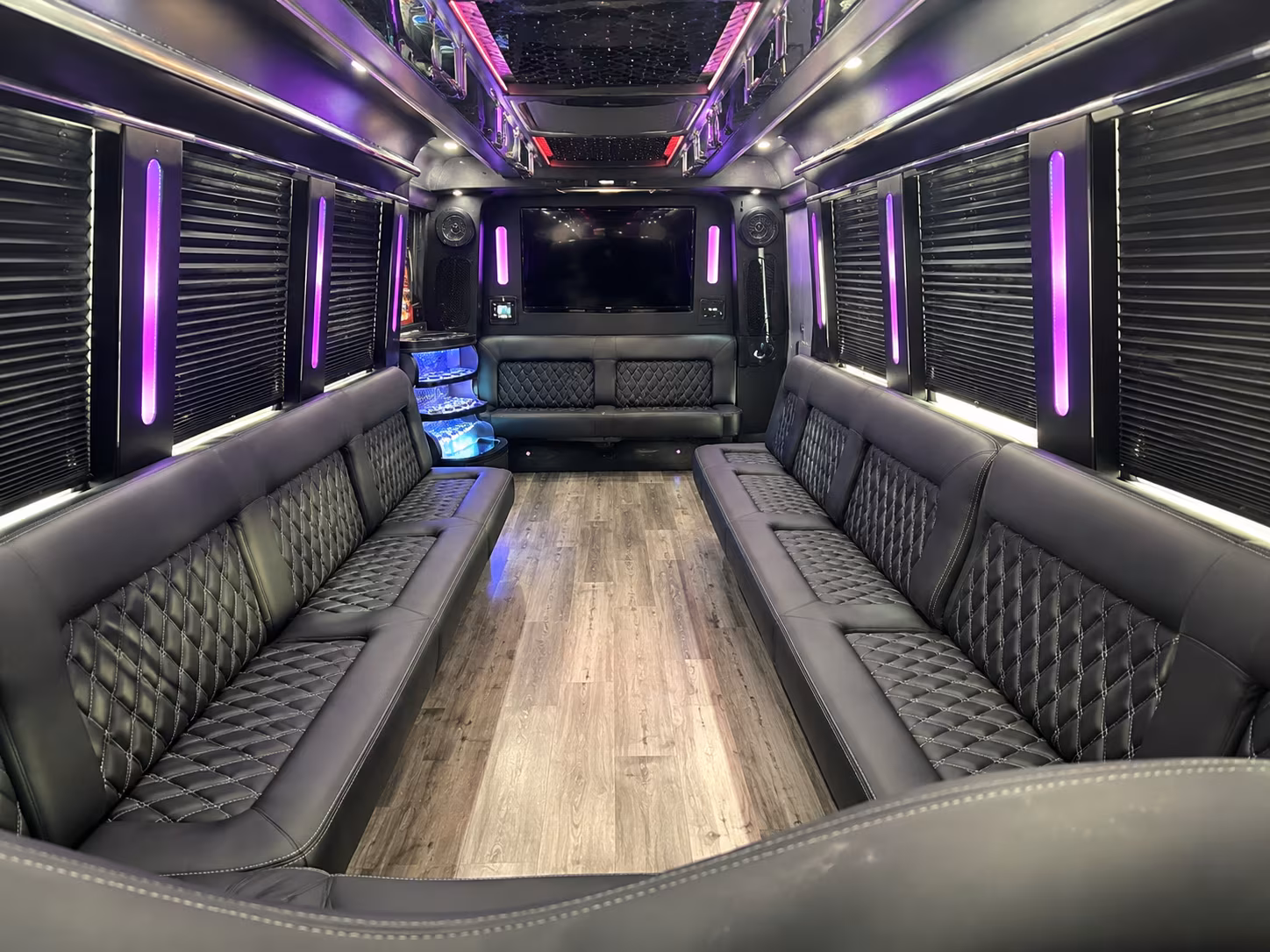 affordable henderson prom party bus prices split across your group